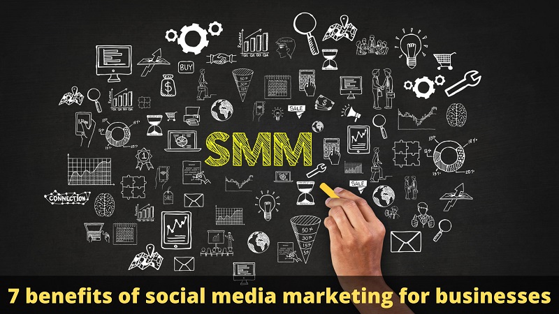 7 benefits of social media marketing for businesses